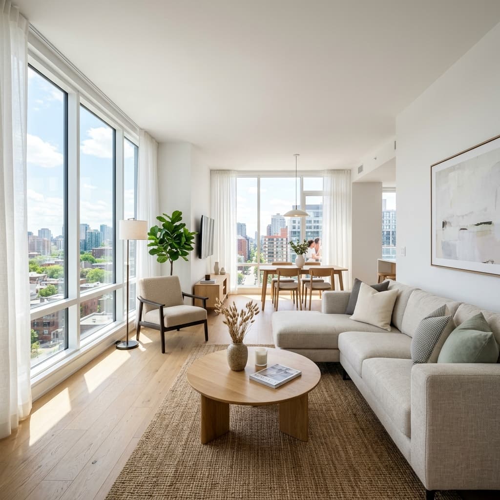 Modern property interior
